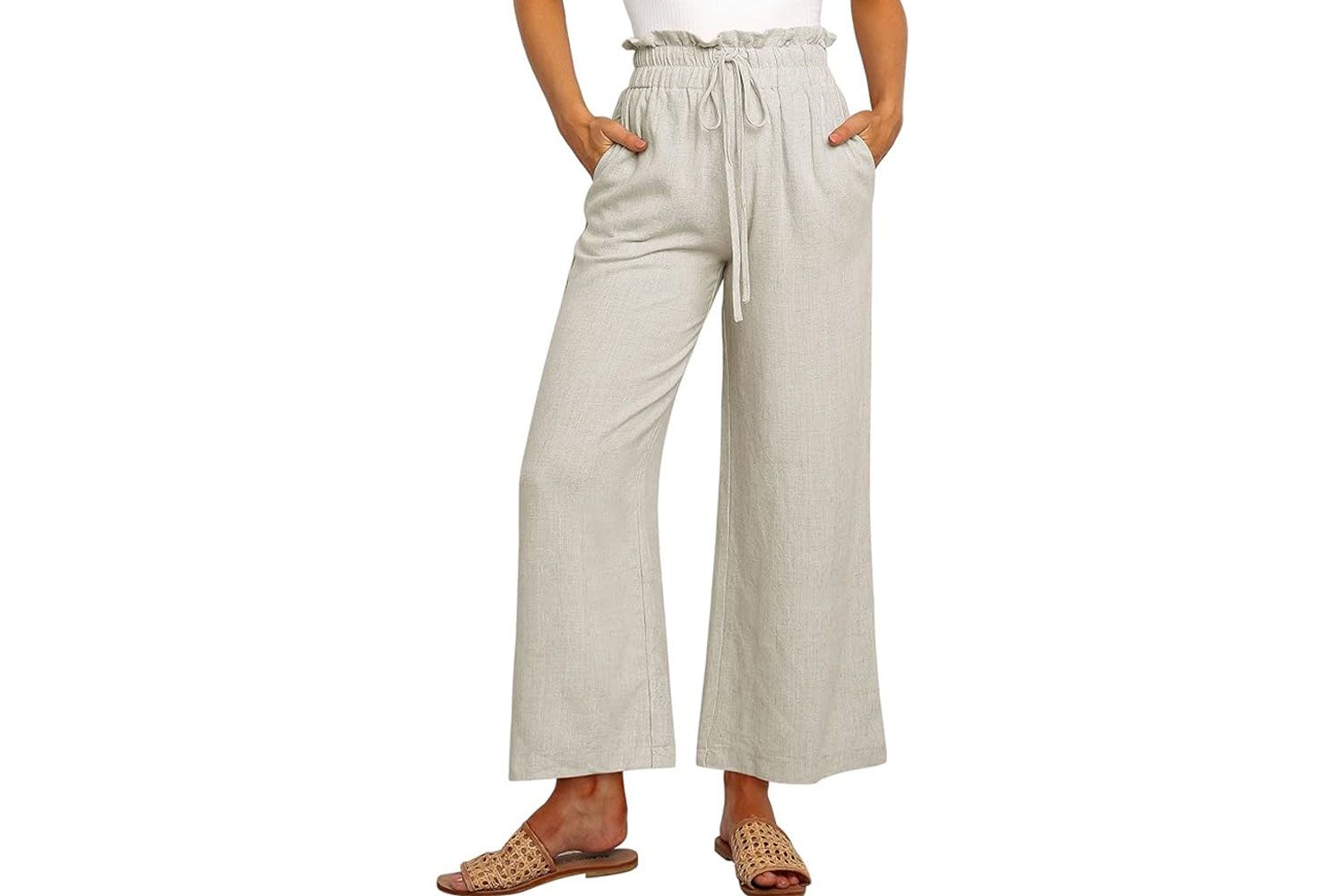 Amazon ANRABESS Women's Linen Pants