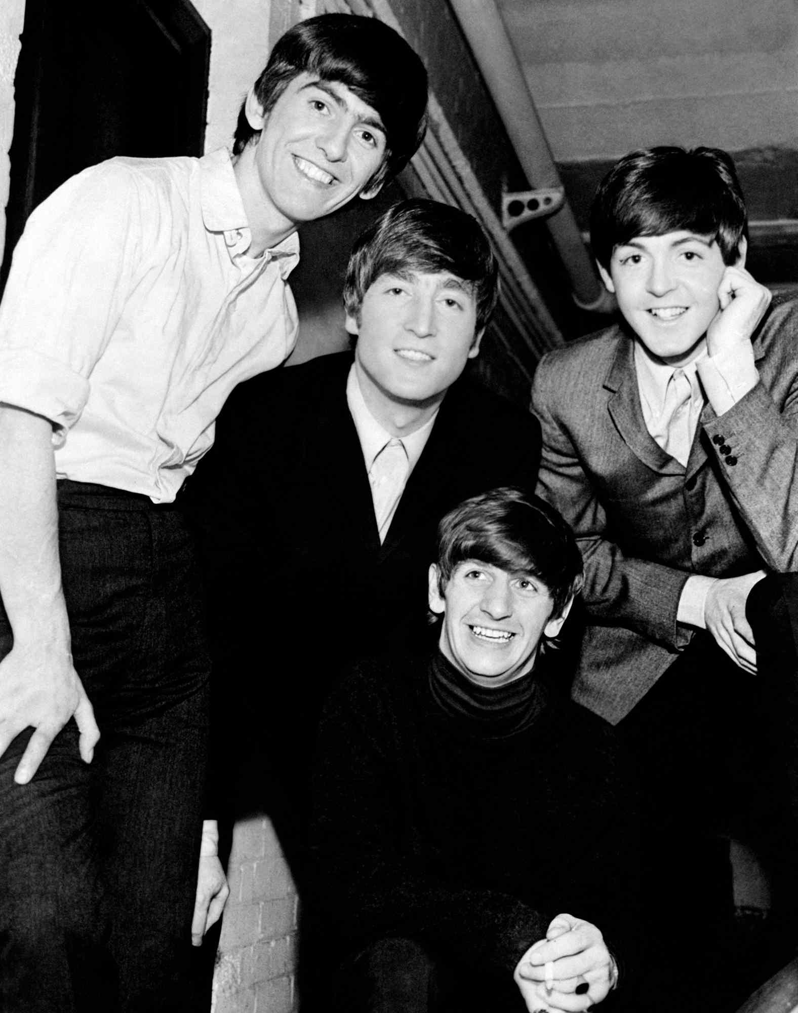 John Lennon, Paul McCartney, George Harrison and Ringo Starr.