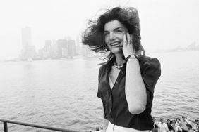 Jacqueline Kennedy Onassis on New York Harbor 