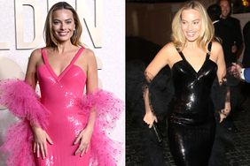 Margot Robbie attends the 81st Annual Golden Globe Awards; Margot Robbie gets overwhelmed seeing fans as she leaves the afterparty