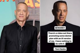 Tom Hanks Tells Followers to 'Beware' AI Video Promoting Dental Plan 'I Have Nothing to Do with It'Â 