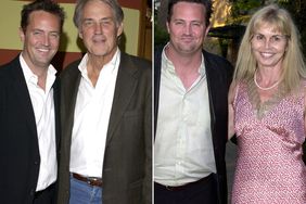 Matthew Perry, John Bennett Perry, and Suzanne Morrison