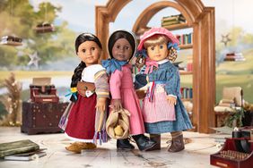 American Girl Josefina Montoya Doll, Addy Walker Doll and Kirsten Larson Doll