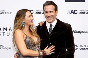 Blake Lively and Honoree Ryan Reynolds attend the 36th Annual American Cinematheque Awards at The Beverly Hilton on November 17, 2022 in Beverly Hills, California.