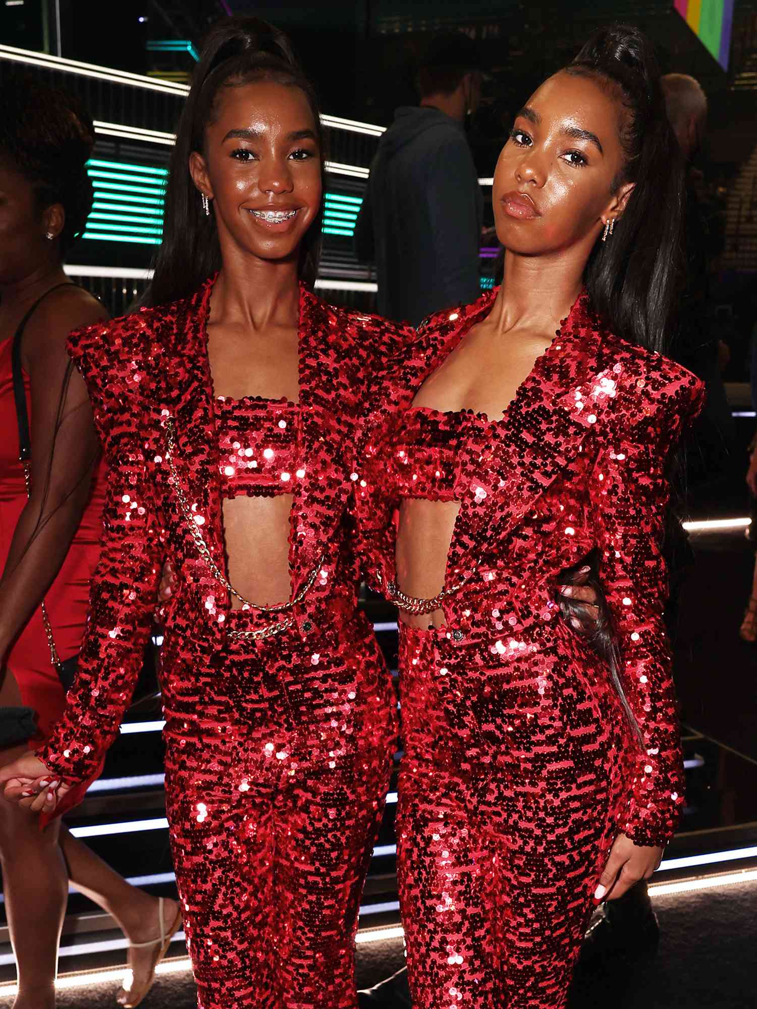 D'Lila Combs and Jessie Combs during the 2022 Billboard Music Awards.