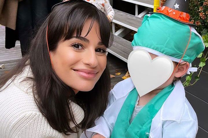 Lea Michele Shares Son Ever's Doctor Halloween Costume: 'My McDreamy'