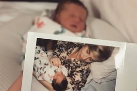 Erin Napier and baby Helen