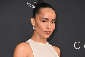 Zoe Kravitz attends Kering's 2nd Annual Caring For Women Dinner at The Pool on September 12, 2023 in New York