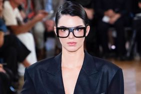 Kendall Jenner walks the runway during the Victoria Beckham Ready to Wear Spring/Summer 2024 fashion show as part of the Paris Fashion Week on September 29, 2023 in Paris, France. 