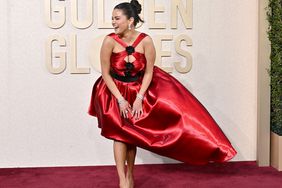 Selena Gomez attends the 81st Annual Golden Globe Awards at The Beverly Hilton on January 07, 2024 in Beverly Hills, California