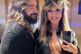 Heidi Klum Wears Risque Topless Look for F1 Date with Husband Tom Kaulitz