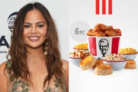 Chrissy Teigen Reveals KFC's Mother's Day Menu 