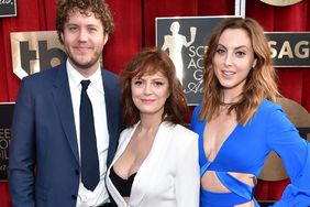 Jack Robbins and actresses Susan Sarandon and Eva Amurri attend the 22nd Annual Screen Actors Guild Awards at The Shrine Auditorium on January 30, 2016 in Los Angeles, California