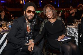 Lenny Kravitz and Gayle King attend Keep A Child Alive's 12th Annual Black Ball 