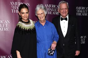 Katie Holmes, Kathleen Holmes and Martin Holmes attend the American Ballet Theatre Spring Gala 