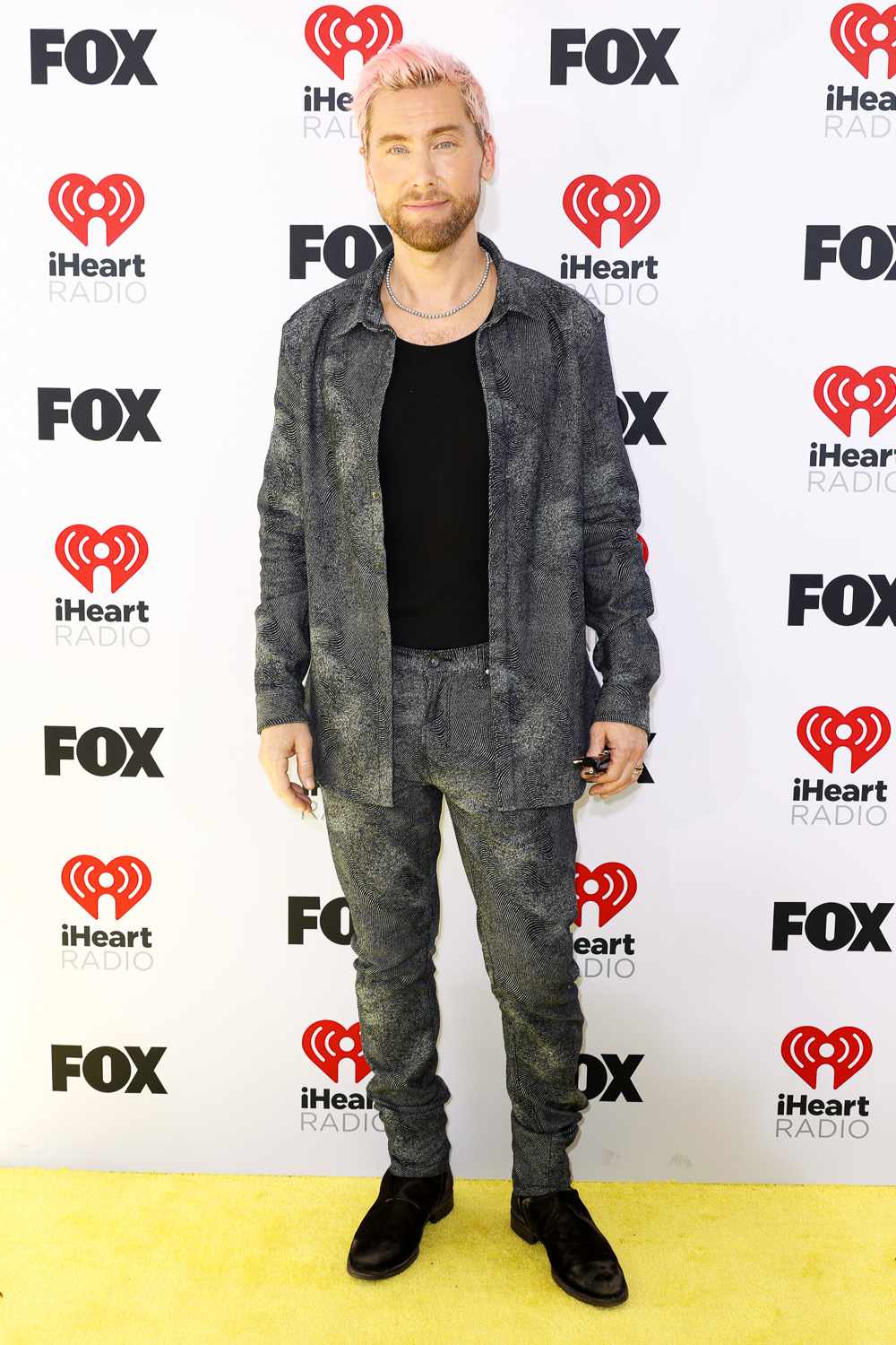 Lance Bass attends the 2024 iHeartRadio Music Awards at Dolby Theatre on April 01, 2024 in Hollywood, California