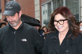 Mike Goodnough and Valerie Bertinelli leave 'The Drew Barrymore Show' In New York City