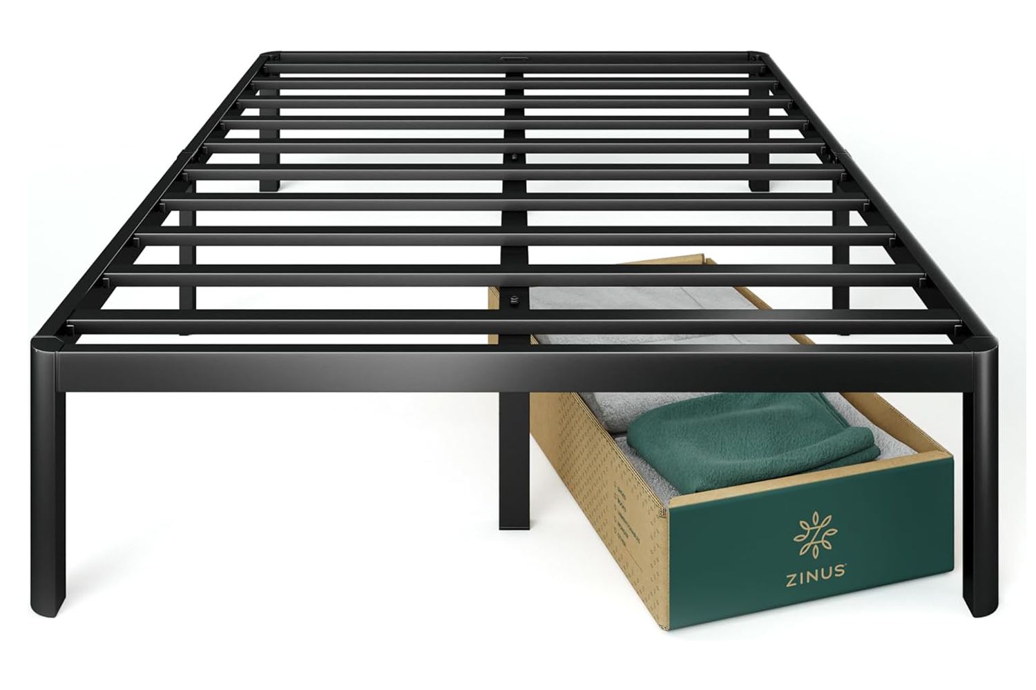 Amazon ZINUS Van 16 Inch Metal Platform Bed Frame