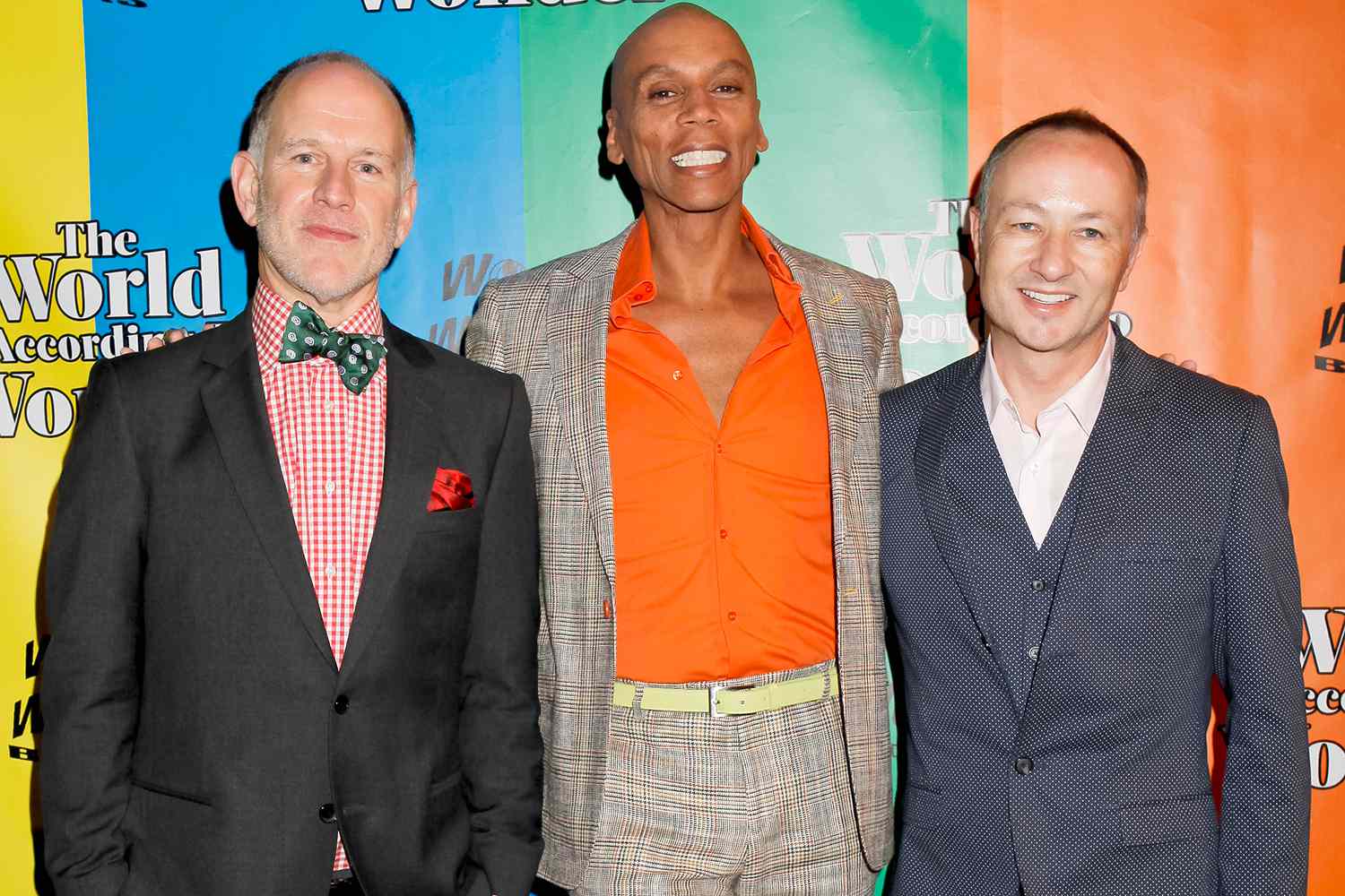 Randy Barbato, RuPaul and Fenton Bailey attends the 'World Of Wonder' book release party at Universal Studios Backlot on December 13, 2012 in Universal City, California.