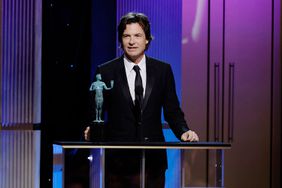 LOS ANGELES, CALIFORNIA - FEBRUARY 26: Jason Bateman accepts the Outstanding Performance by a Male Actor in a Drama Series award for “Ozark” onstage during the 29th Annual Screen Actors Guild Awards at Fairmont Century Plaza on February 26, 2023 in Los Angeles, California. (Photo by Kevin Winter/Getty Images)