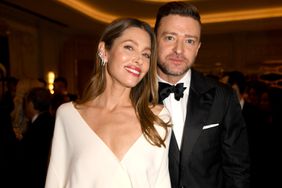 Justin Timberlake and Jessica Biel attend the Fontainebleau Las Vegas Star-Studded Grand Opening Celebration