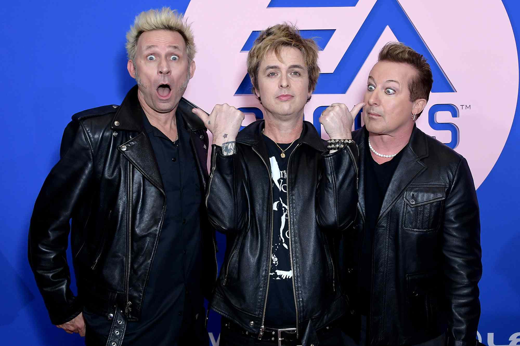 Green Day attends EA SPORTS Presents The Madden Bowl in Las Vegas