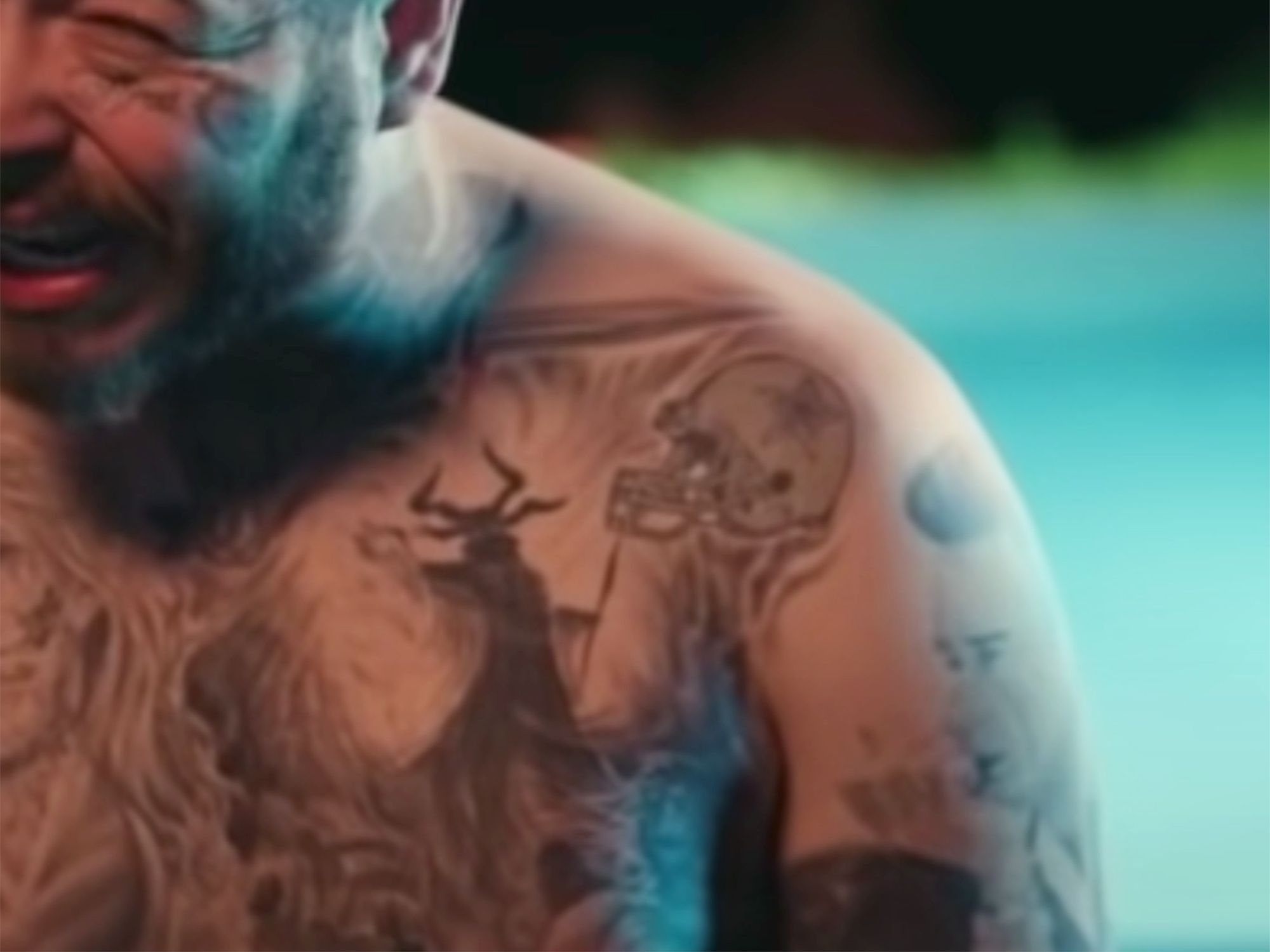 Post Malone - Insane MV (Tattoo detail)