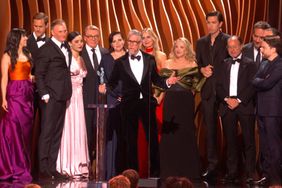 The cast of Succession at the SAG Awards 2024