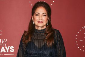 Gloria Estefan attends The Grove's annual Christmas Tree Lighting Ceremony and CBS's "A Home For The Holidays" special taping