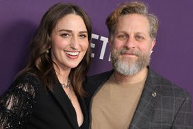 Sara Bareilles and Joe Tippett photographed in New York City on March 7, 2024