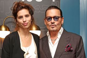 Maiwenn and Johnny Depp attend the screening of "Jeanne Du Barry" during the Red Sea International Film Festival 2023 at VOX Cinema on December 01, 2023 in Jeddah, Saudi Arabia. 