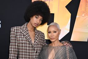 Willow Smith and Jada Pinkett Smith at the premiere of "Bad Boys: Ride or Die" at the TCL Chinese Theater
