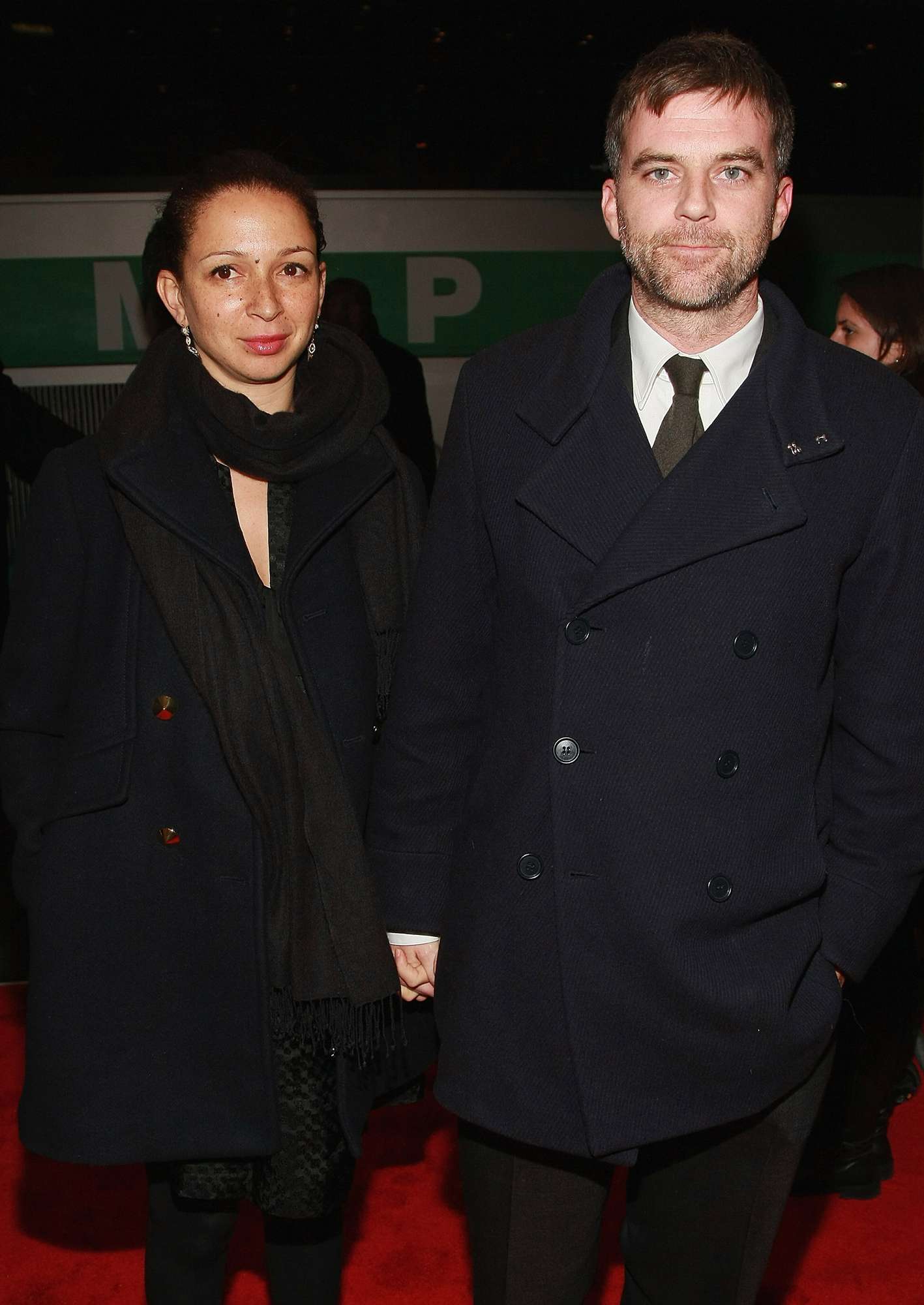 Maya Rudolph and director Paul Thomas Anderson arrive at the "There Will Be Blood" Premiere at the Ziegfeld Theater on December 10, 2007 in New York City