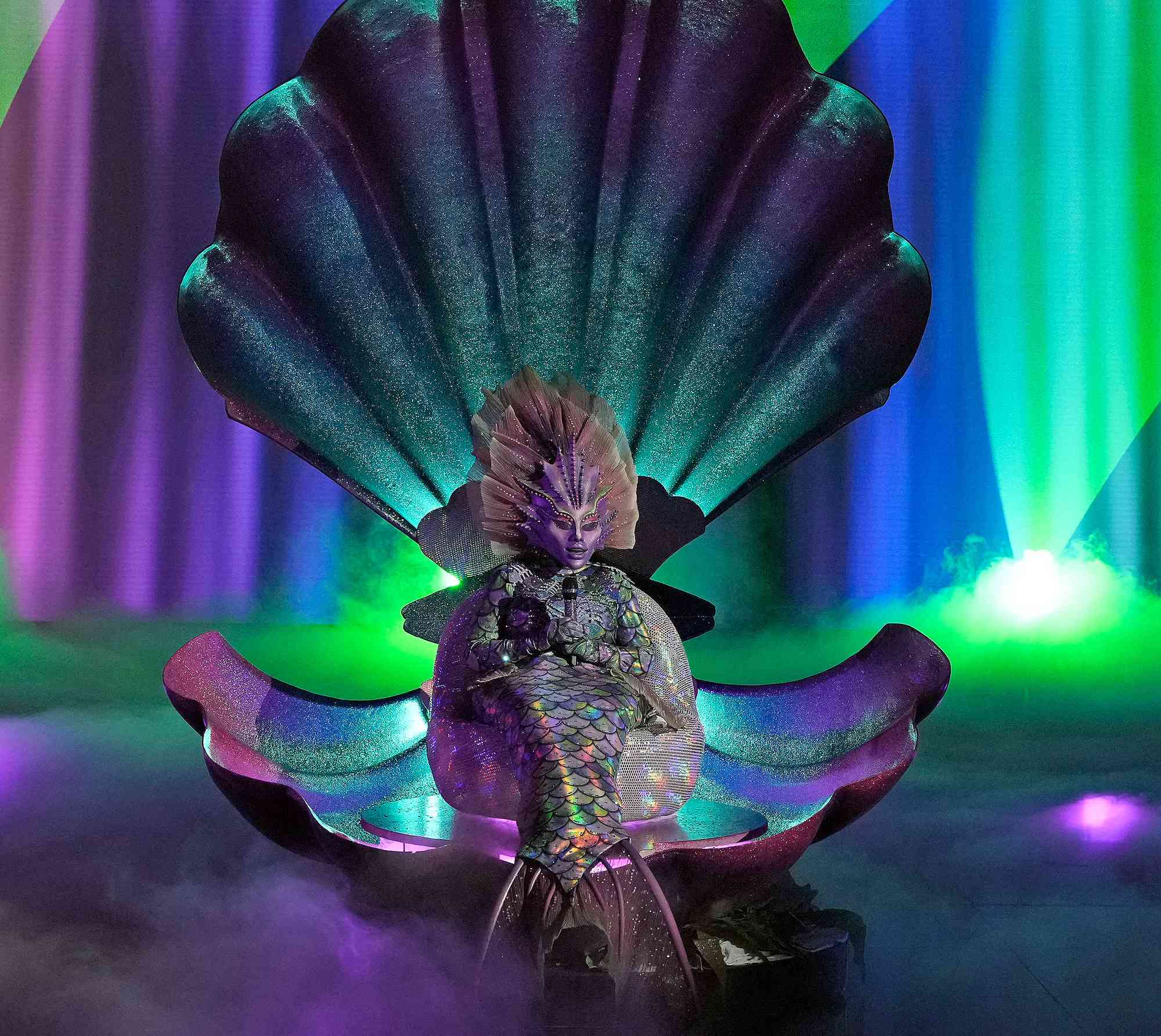 THE MASKED SINGER: Mermaid in the “Andrew Lloyd Webber Night” episode of THE MASKED SINGER airing Wednesday, Oct. 12