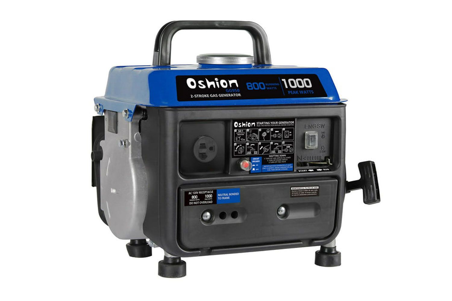 Walmart Oshion Zimtown 1000W Inverter Generator, Portable Generator 