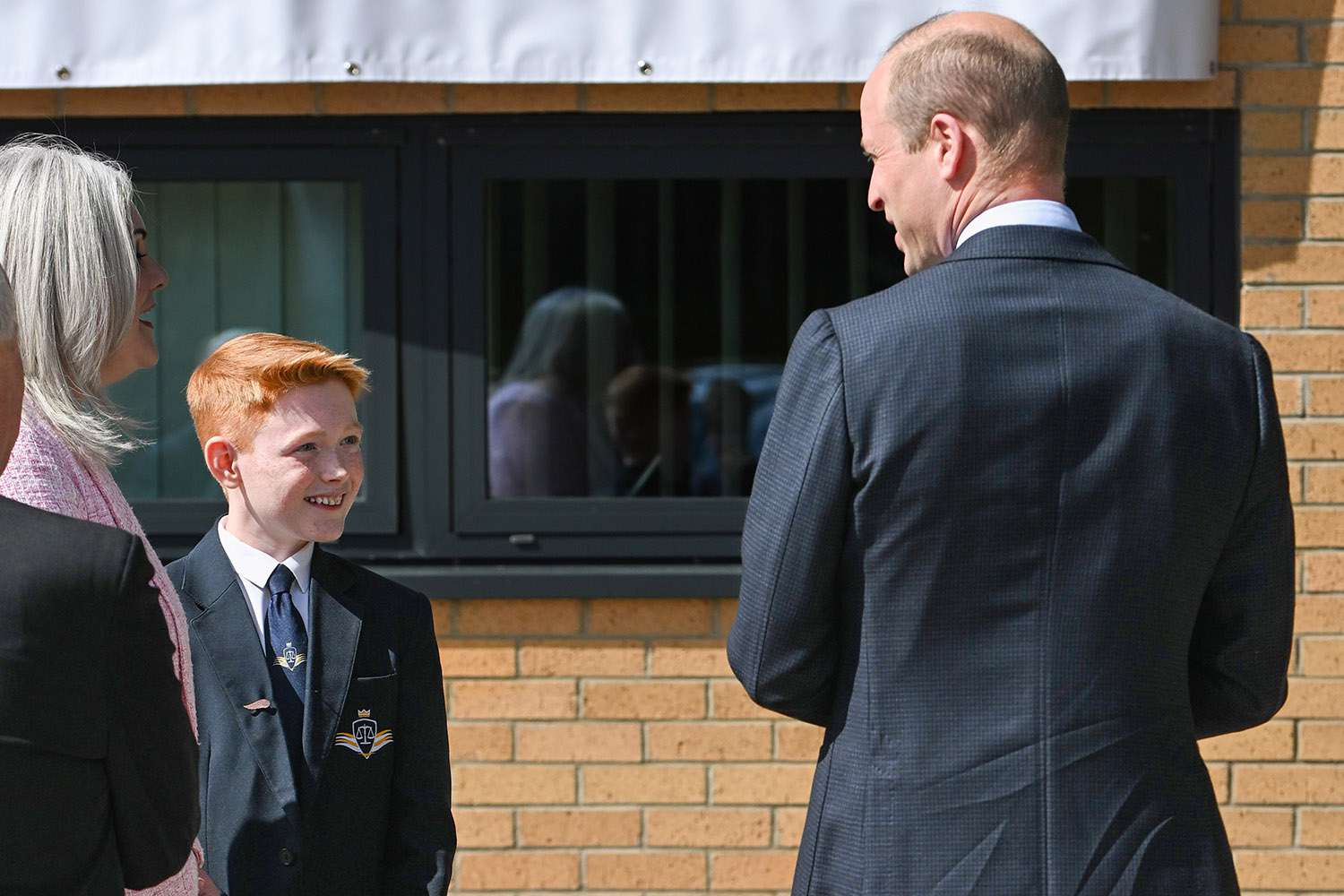 Prince William visits St. Michael's Church of England High School in Sandwell