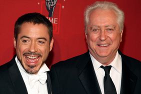 Actor Robert Downey Jr. and father Robert Downey Sr. arrive at TIME's 100 Most Influential People Gala at Frederick P. Rose Hall on May 08, 2008 in New York City.