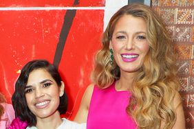 Alexis Bledel, Amber Tamblyn, America Ferrera and Blake Lively (Host) New York City reception celebrating BARBIE's America Ferrera receiving the CCA Groundbreaker Award at The Whitby Hotel, The Whitby Hotel