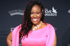 Mandisa arrives on the red carpet at the 49th Annual Dove Awards on October 16, 2018 at Allen Arena in Nashville, TN. 