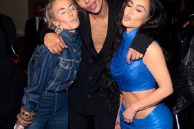 Marni Senofonte, Olivier Rousteing, and Kim Kardashian attend the 74th Annual Parsons Benefit at Cipriani Wall Street