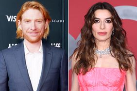 Domhnall Gleeson attends the "Alice & Jack" premiere during the 2023 Toronto International Film Festival at Royal Alexandra Theatre on September 16, 2023 in Toronto, Ontario.; Sabrina Impacciatore attends the CNMI Sustainable Fashion Awards 2023 during the Milan Fashion Week Womenswear Spring/Summer 2024 on September 24, 2023 in Milan, Italy. 