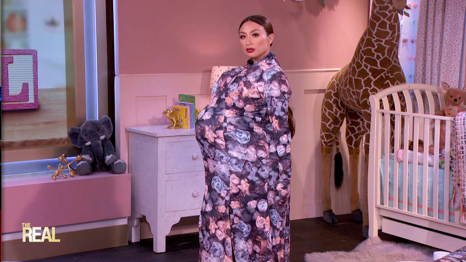 There’s a special delivery on THE REAL’s Halloween episode airing Friday, October 29 where the hosts pay homage to some of Hollywood’s greatest expectant parents, including Jeannie Mai Jenkins as Kim Kardashian West at the Met Gala, Loni Love as Lil Nas X pregnant with his latest album, “Montero,” Adrienne Houghton as Cardi B revealing she’s pregnant on SNL and Garcelle Beauvais as Nadya “Octomom” Suleman. Credit: The Real
