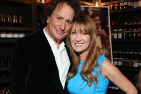 John Zambetti and Jane Seymour seen at Roadside Attractions' "Somewhere In Queens" Reception on January 14, 2024 in Los Angeles, California. 