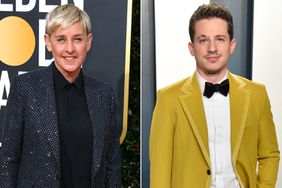 BEVERLY HILLS, CALIFORNIA - JANUARY 05: Ellen DeGeneres attends the 77th Annual Golden Globe Awards at The Beverly Hilton Hotel on January 05, 2020 in Beverly Hills, California. (Photo by George Pimentel/WireImage); BEVERLY HILLS, CALIFORNIA - FEBRUARY 09: Charlie Puth attends the 2020 Vanity Fair Oscar Party hosted by Radhika Jones at Wallis Annenberg Center for the Performing Arts on February 09, 2020 in Beverly Hills, California. (Photo by Gregg DeGuire/FilmMagic)