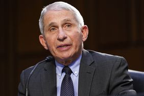 Anthony Fauci, director of the National Institute of Allergy and Infectious Diseases, speaks during a Senate Health, Education, Labor, and Pensions Committee hearing in Washington, D.C., U.S., on Thursday, March 18, 2021.