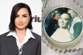 Demi Lovato birthday cake tiktok poot cupcakes SiruisXM 