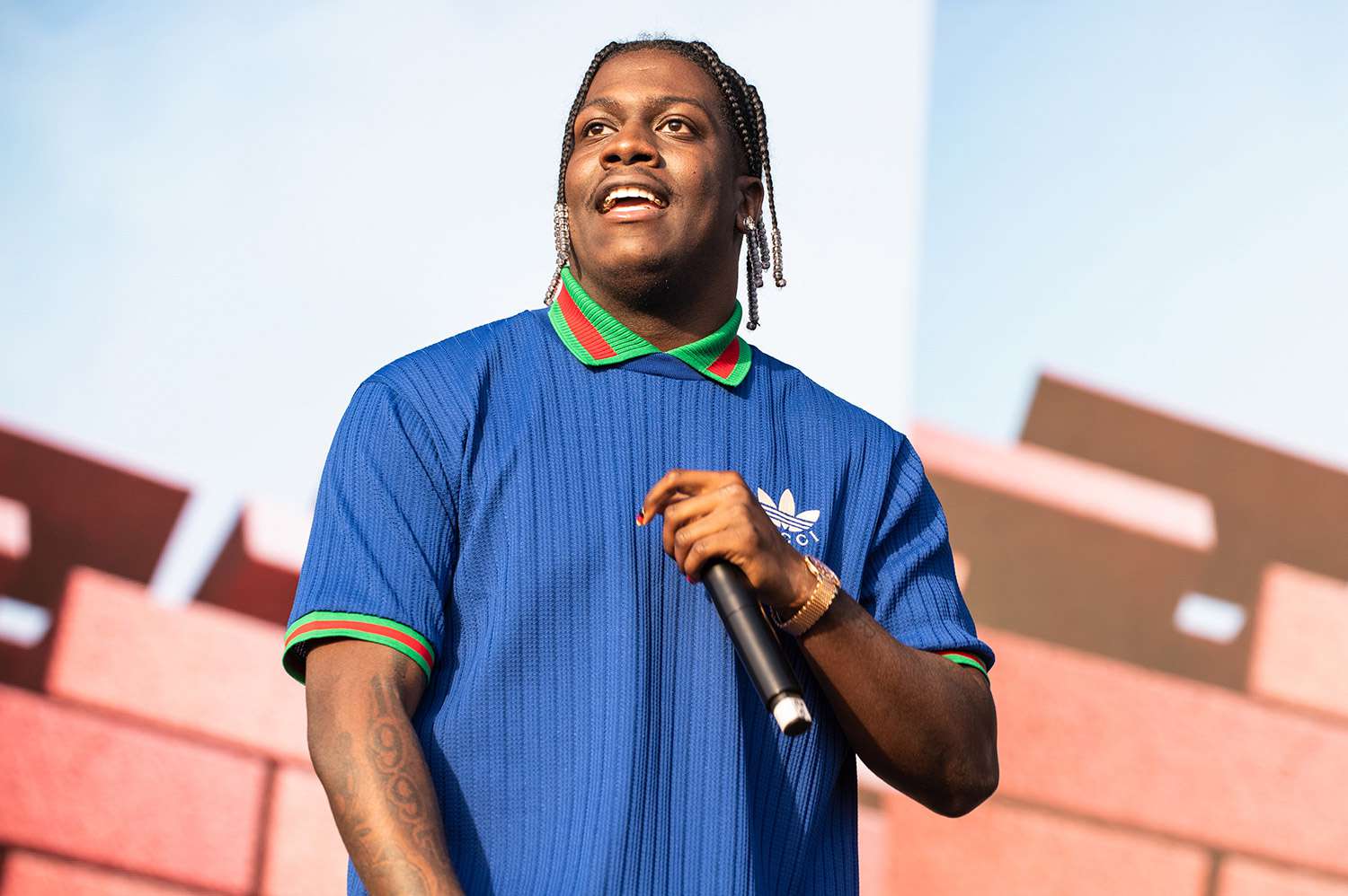 CHICAGO, ILLINOIS - JUNE 19: Lil Yachty performs on stage at the 2022 Summer Smash festival at Douglass Park on June 19, 2022 in Chicago, Illinois. (Photo by Timothy Hiatt/Getty Images)