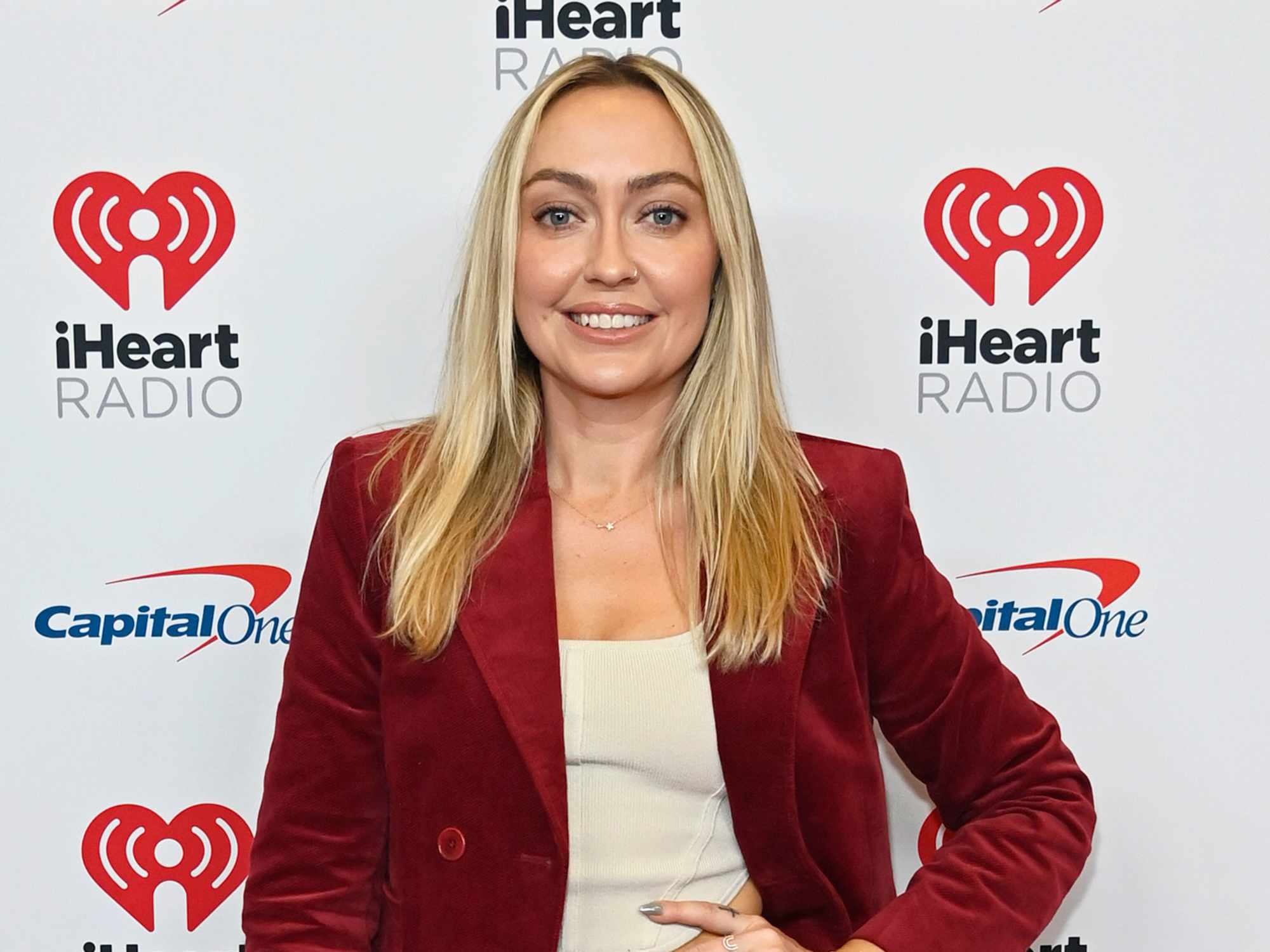 Brandi Cyrus arrives at the 2022 iHeartRadio Music Festival at T-Mobile Arena on September 23, 2022 in Las Vegas, Nevada