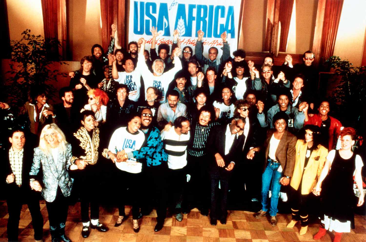 USA FOR AFRICA: WE ARE THE WORLD (video), 1985