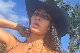  Kim Kardashian Posts Sultry Bikini Pics from the Beach During Vacation